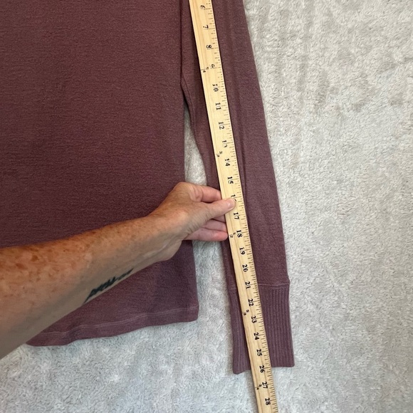 Y2K 90s Bella Henley Top S Grunge Normcore Indie Minimalist Street Coquette - Picture 13 of 14